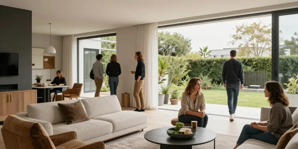Aménagement intérieur et extérieur Primhome : créer la continuité entre ses espaces plutôt que les penser séparément