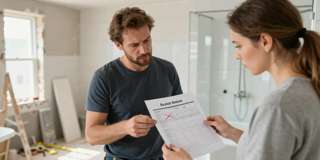Artisan rénovation salle de bain : les 5 erreurs de devis qui vous coûtent 3000 euros