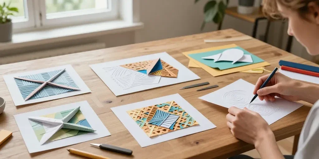 Au-delà du pliage : 5 techniques oubliées pour transformer une simple feuille de papier