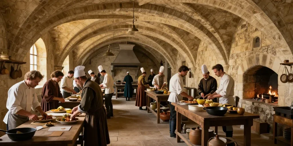 Cuisines du château de Chenonceau : comment l'architecture souterraine alimentait une cour de 200 personnes à la Renaissance