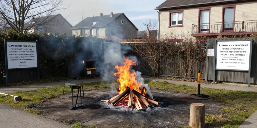 Mon voisin fait du feu dans son jardin : le vrai coût légal et les trois erreurs qui vous ruinent