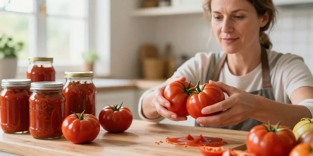 Recette avec tomate du jardin : 5 stratégies pour transformer votre récolte avant qu'elle ne pourrisse